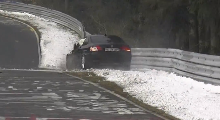 BMW E92 3 Series Crashed on the Ring