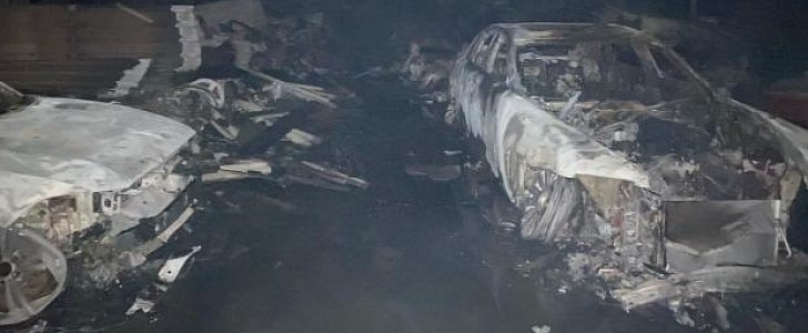 Fire in Over Peover, England, destroys 80-strong car collection