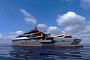 80-Meter Super Yacht Concept Blends Stealth With Style