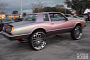 80's Chevy Monte Carlo Donk on Huge Forgiato Wheels