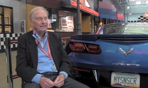 80-Year-old Mat Juechter Takes Delivery of 2014 Corvette Stingray