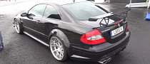 800+ hp CLK 63 AMG Black Series is Waiting for a Victim