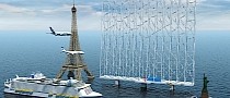 80,000 Homes Can Be Powered by This Huge, 1,000-Foot Tall Floating Grid