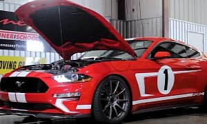 808 HP Supercharged 2019 Ford Mustang GT Heritage Edition Tears up The Dyno
