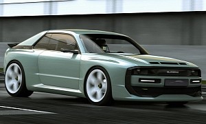 816-HP Audi Sport Quattro Hommage Concept Revealed, Runs on Batteries