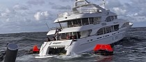 $8.5 Million 147-Foot Yacht Domani Flounders and Rolls at Sea After Severe Malfunction