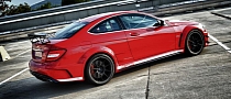 850 hp C 63 AMG Black Series With AWD by GAD Tuning