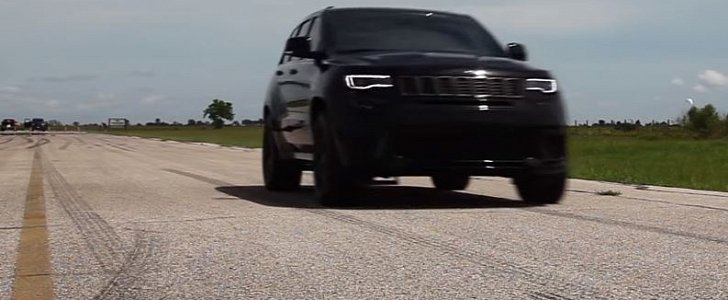 850 HP Jeep Grand Cherokee Trackhawk with Hennessey Exhaust