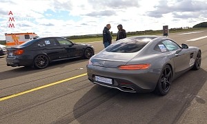 850 HP Mercedes-AMG GT Rips Through 592 HP BMW M3, Struggles With 911 and 720S