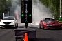 850 HP Showdown on a Russian Drag Strip: Mercedes E63 AMG vs Corvette ZR1