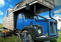 '86 Scania Is Living Its Best Life as a DIY Housetruck