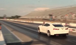 865 HP Chevrolet Camaro ZL1 Sets 1/4-Mile World Record in Trap Speed Attack
