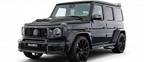 888-HP Brabus 900 Deep Blue Is a Mercedes-AMG G 63 Derivative of Almighty V8 Stratosphere