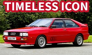 '89 Audi Quattro Ex-Press Car Going Under the Gavel, Costs Less Than You (Probably) Think