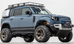 9-Inch-Fully-Lifted Land Rover Defender 110 Looks Ready for Major Trail Adventures