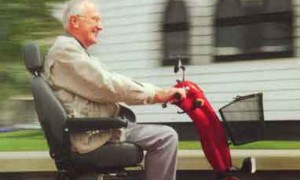 90-Year-Old Guy Rides Scooter on Motorway... by Mistake