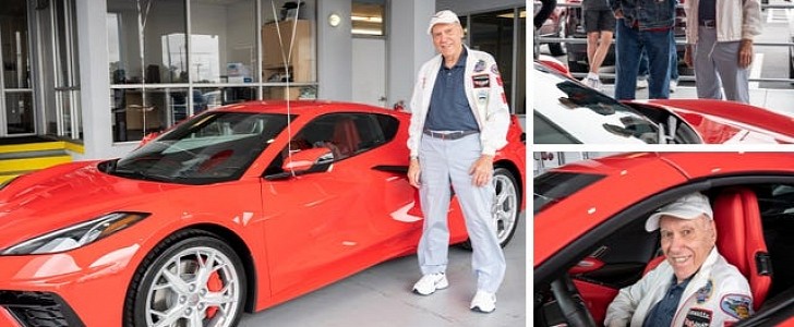 90-Year-Old Veteran buys Torch Red 2021 C8 Chevrolet Corvette