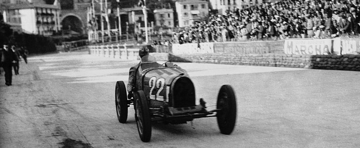 Louis Chiron at the 1931 Monaco Grand Prix