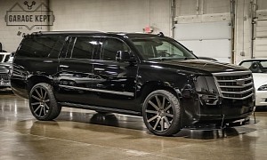900-HP 2015 Caddy Escalade ESV Premium Does Not Look Fearful of an Armageddon