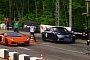 900 HP Audi RS7 Takes On Aventador, Porsche 911 Turbo S in Russian Drag Races