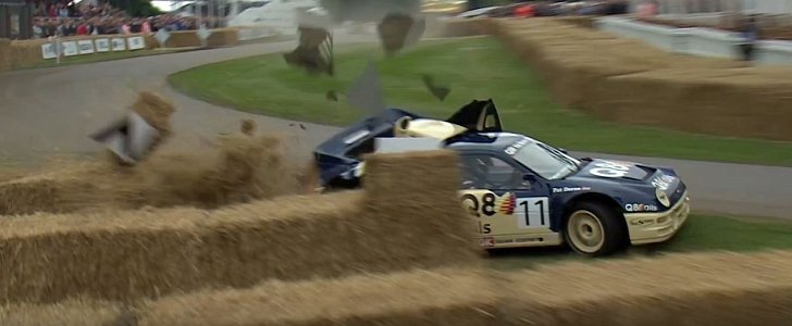 Ford RS200 Evo 2 Crashes at Goodwood Festival of Speed