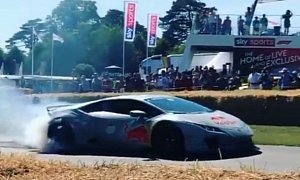 900 HP N/A Lamborghini Huracan Drift Car Purging Its Nitrous Sounds Amazing