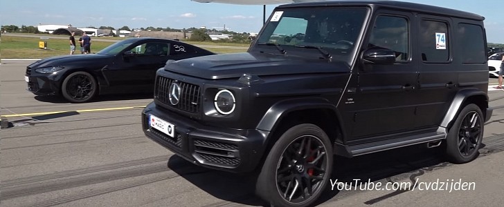 Mercedes-AMG G 63 vs. BMW M4 Competition Coupe