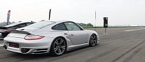 900 HP Porsche 911 Turbo Drag Races 620 HP 911 Turbo, Crushing Ensues