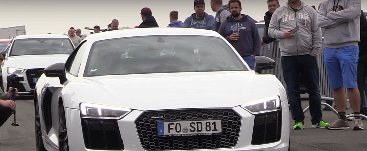 900 HP Twin-Turbo Audi R8 Is Brutally Fast and Loud