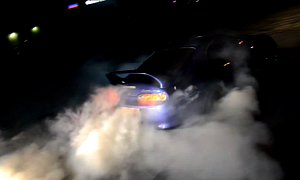 900+ Toyota Supra Smokes at Night