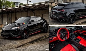901-HP Widebody Lambo Urus Laughs in the Face of Purosangue and XM Label Red Jeopardy