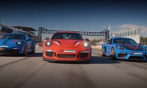 911 GT3 Races GT4 RS, 991.1 GT3 RS Pokes Fun at Them