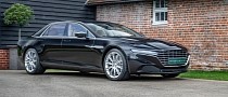 93-Mile 2016 Aston Martin Lagonda Taraf up for Grabs in UK, Is Actually LHD