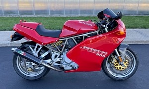 9,400-Mile 1997 Ducati 900SS Is an Ugly Duckling With Solid Performance