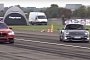 950 HP 9ff Porsche 911 Turbo Driver Spins in 760 HP BMW M5 Drag Race
