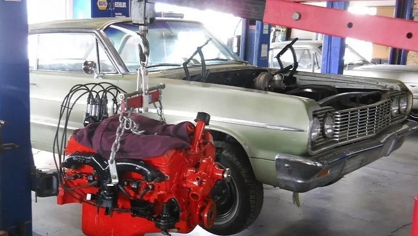 1964 Chevy Impala getting restored