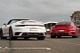 992 Porsche 911 Turbo Coupe Drag Races Cabriolet Sibling With Unexpected Results