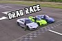 992 Porsche 911 Turbo S Drag Races Taycan and Panamera, Easily Asserts Dominance