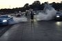9s Dodge Charger Hellcat Drag Races Another Hellcat in Pursuit of Happiness