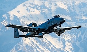 A-10 Thunderbolt Looks Like a Hammer Taking Off, Couldn’t Care Less