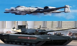 A-10 vs T-14 Armata: Can America's Favorite Attack Plane Destroy the New Russian MBT?