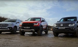 A 170-HP Ford Ranger Better Than 258-HP X-Class and Amarok? Trust Your Uncle Stig
