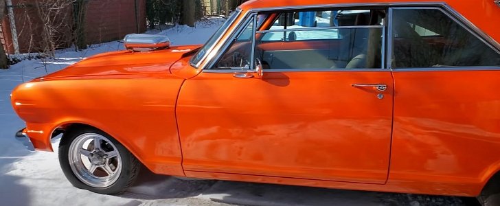 Tangerine 1965 Chevrolet Nova SS, star of the latest viral video from Chicago