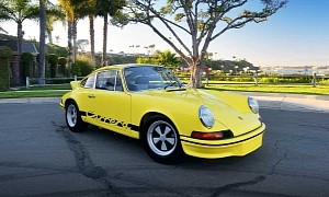 A 1973 Porsche Carrera RS 2.7 Owned by Paul Walker Is Up for Auction