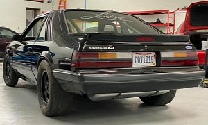 A 1986 Ford Mustang Named “The Virus” Now Has the Vanity Plate “COV1D19”