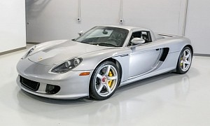 A 2005 Porsche Carrera GT Is Up for Auction, Has Already Gone Past the $1 Million Mark