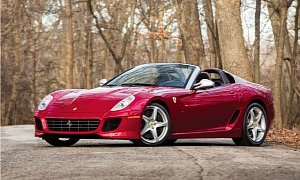 A 2011 Ferrari 599 SA Aperta Is Going Under the Hammer at RM Sotheby’s Sale