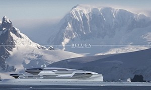 This 985-Foot Ice Breaker Superyacht Has Labs, Courtyards, and Casinos