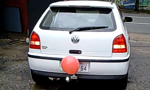 A Balloon Makes for a Perfect Parking Sensor