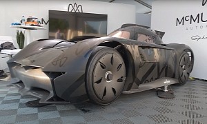 A Batmobile-Like Racecar That Sounds Like a Fighter Jet Could Be the Fastest EV